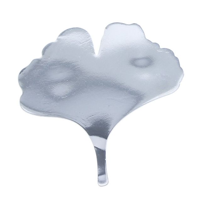 BROCHE HOJA GINKGO METAL