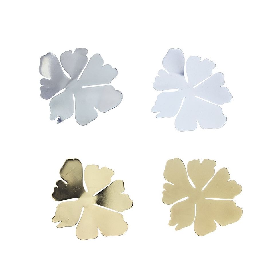 BROCHE FLOR METAL
