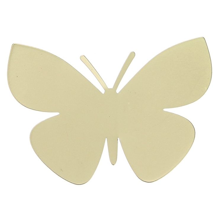 METAL BUTTERFLY BROOCH 2