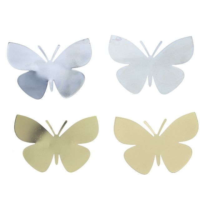 METAL BUTTERFLY BROOCH