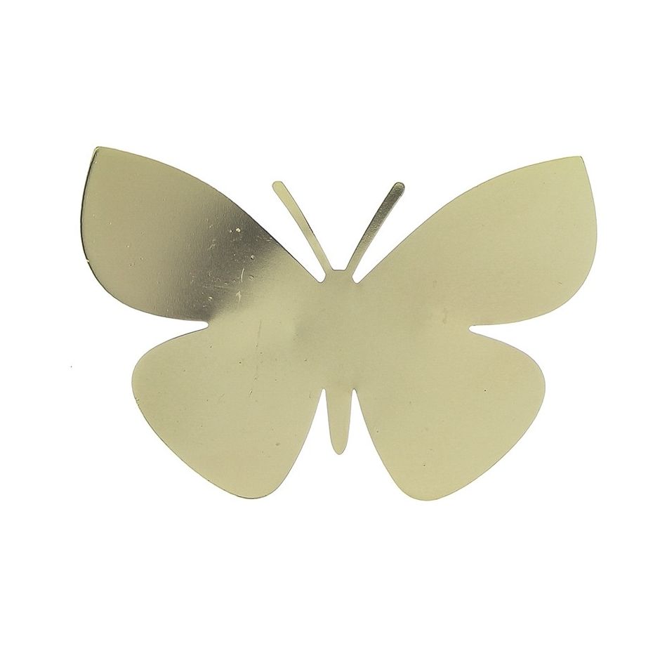 METAL BUTTERFLY BROOCH