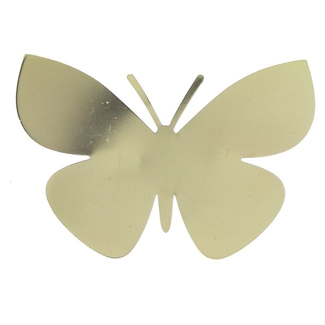 METAL BUTTERFLY BROOCH