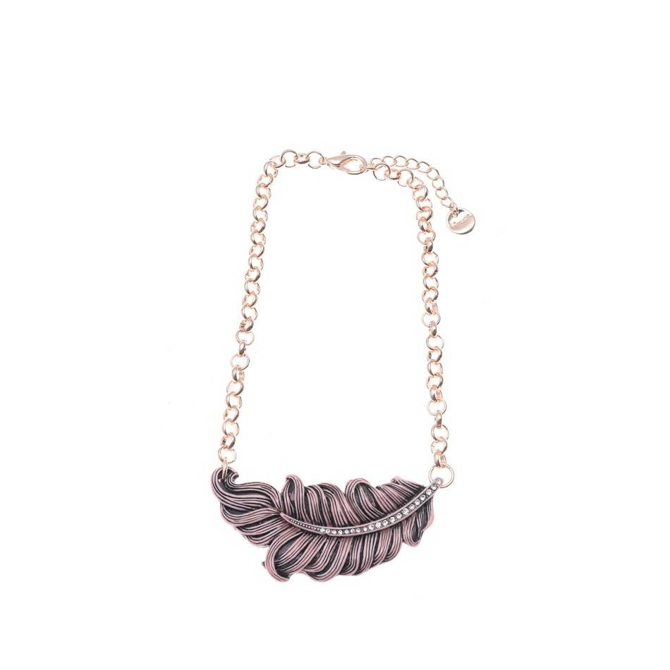 CRYSTAL RESIN SHORT NECKLACE