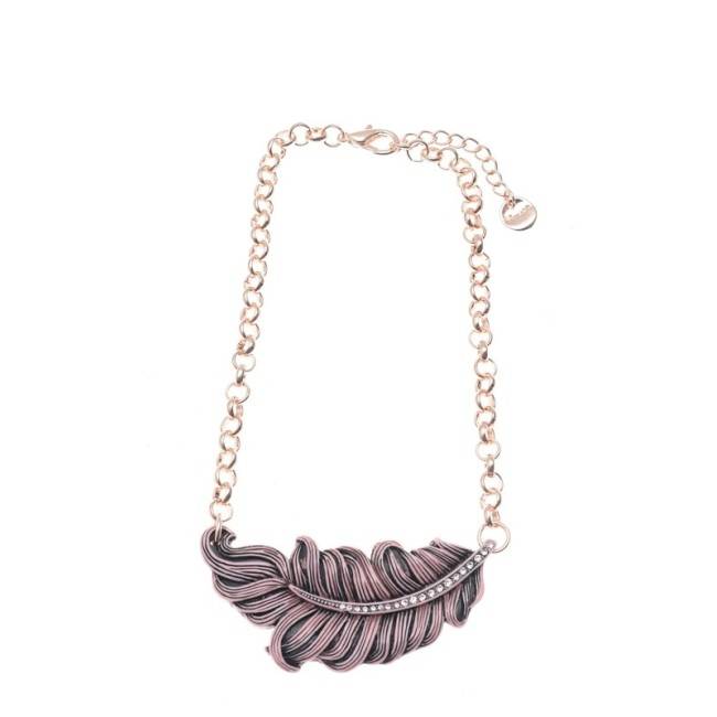 CRYSTAL RESIN SHORT NECKLACE
