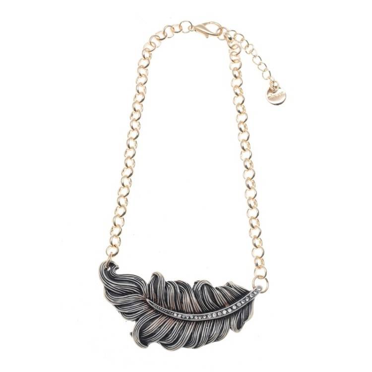 CRYSTAL RESIN SHORT NECKLACE 2