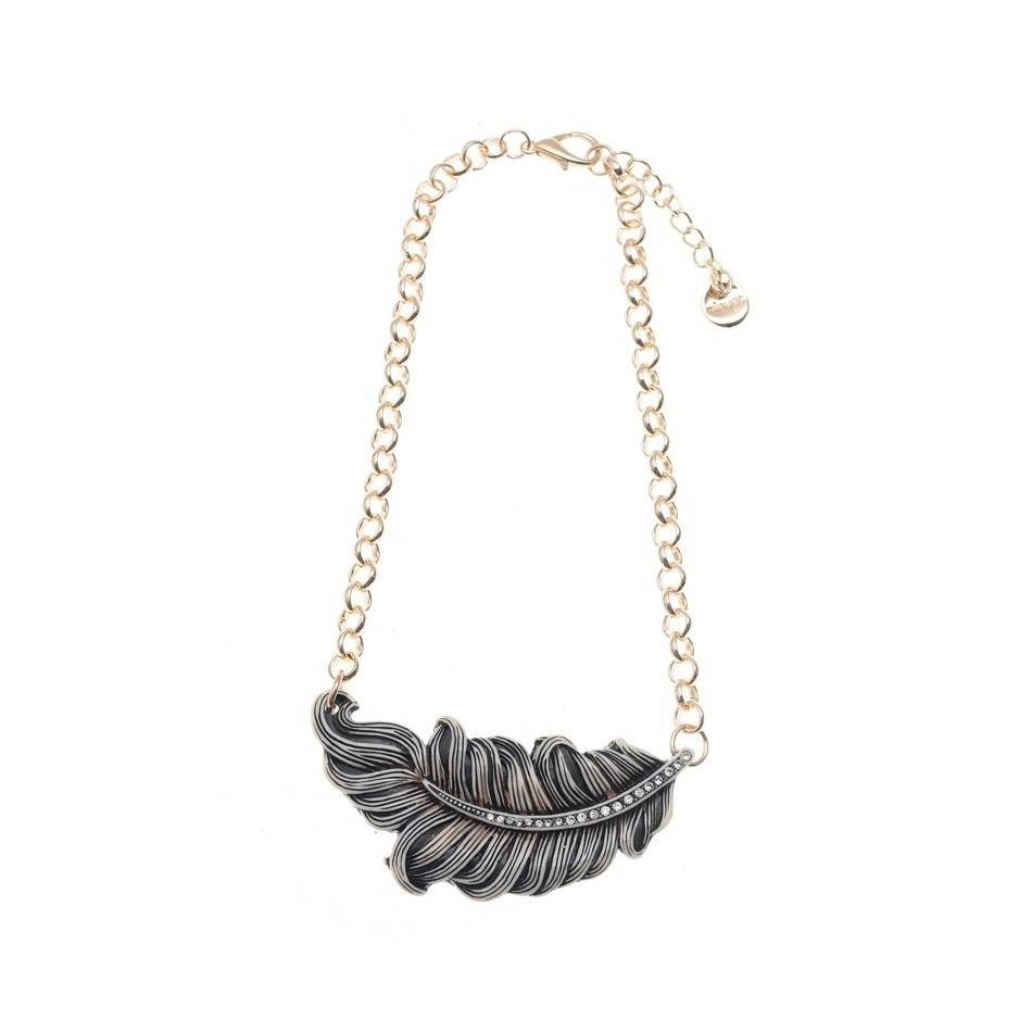CRYSTAL RESIN SHORT NECKLACE