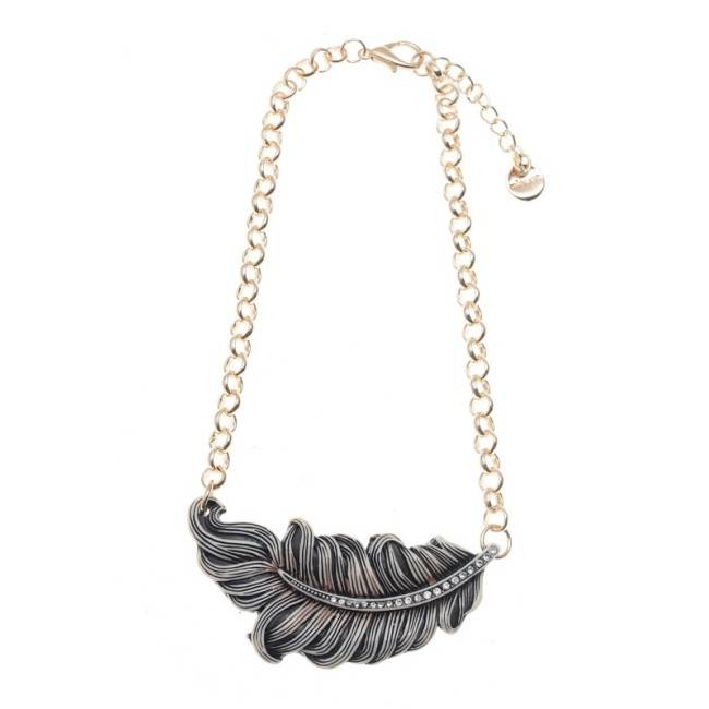 CRYSTAL RESIN SHORT NECKLACE