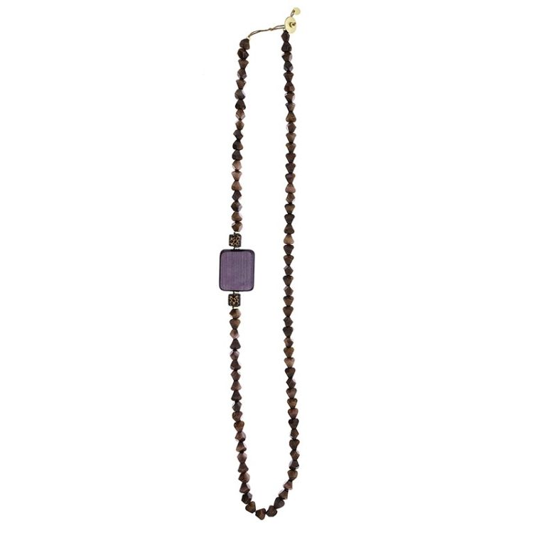 LONG NECKLACE WITH RESIN BEADS 2