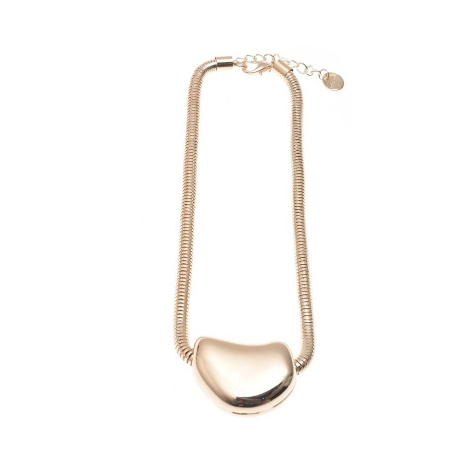 METAL PENDANT SHORT NECKLACE