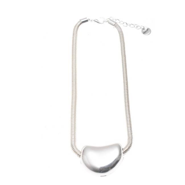 METAL PENDANT SHORT NECKLACE