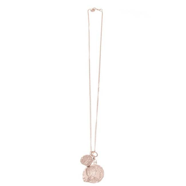 COLLAR LARGO COLGANTES METAL