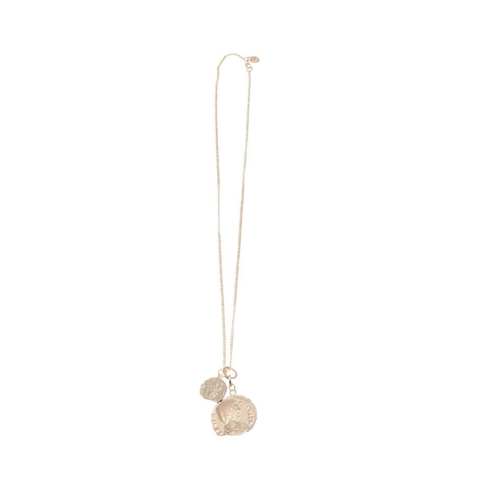 COLLAR LARGO COLGANTES METAL