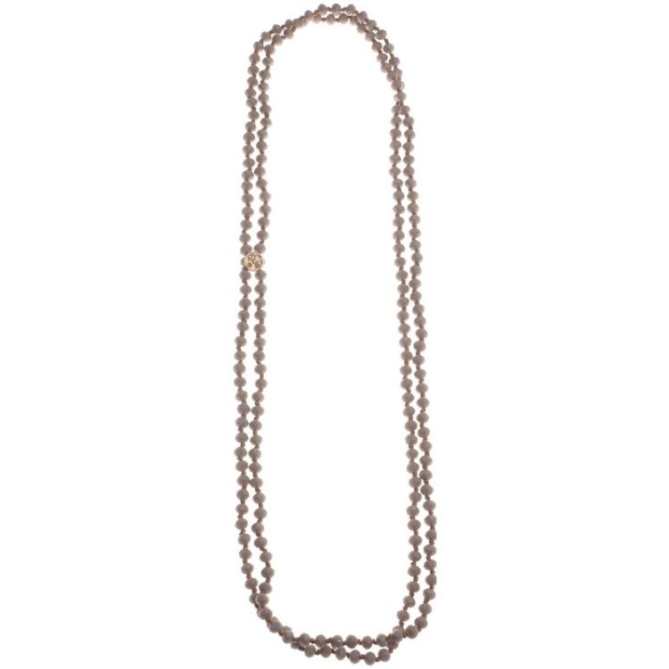 COLLAR LARGO CUENTAS FACETA1.5M*6MM