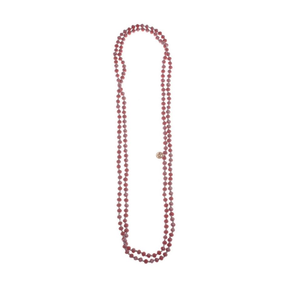 COLLAR LARGO CUENTAS FACETA1.5M*6MM