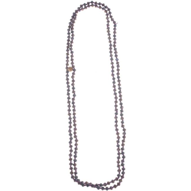 LONG NECKLACE WITH FACET BEADS1.5M*6MM