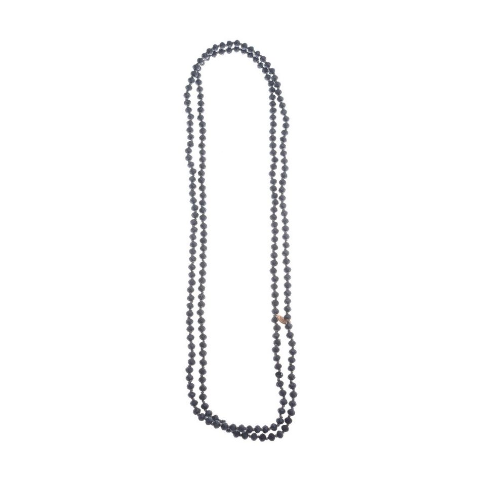 COLLAR LARGO CUENTAS FACETA1.5M*6MM