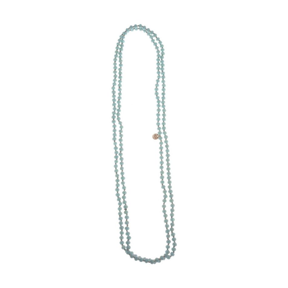 COLLAR LARGO CUENTAS FACETA1.5M*6MM