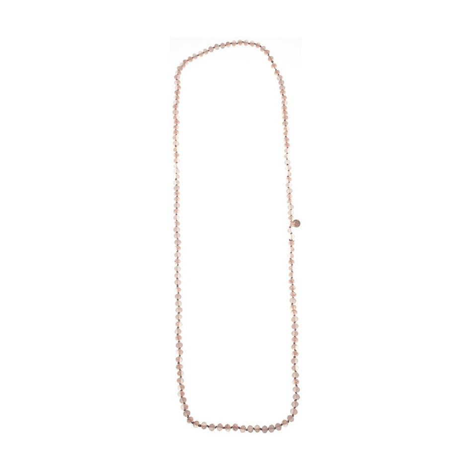 LONG NECKLACE WITH FACET BEADS1.2M*8MM