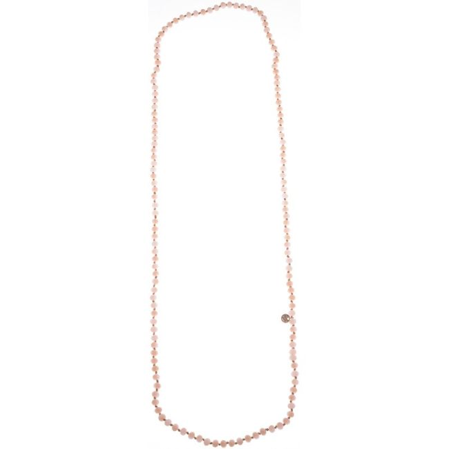 COLLAR LARGO CUENTAS FACETA1.2M*8MM