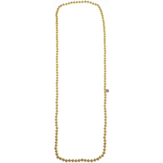 COLLAR LARGO CUENTAS FACETA1.2M*8MM