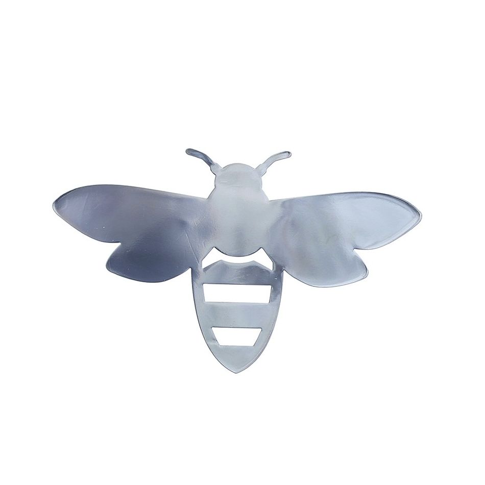 METAL BEE BROOCH