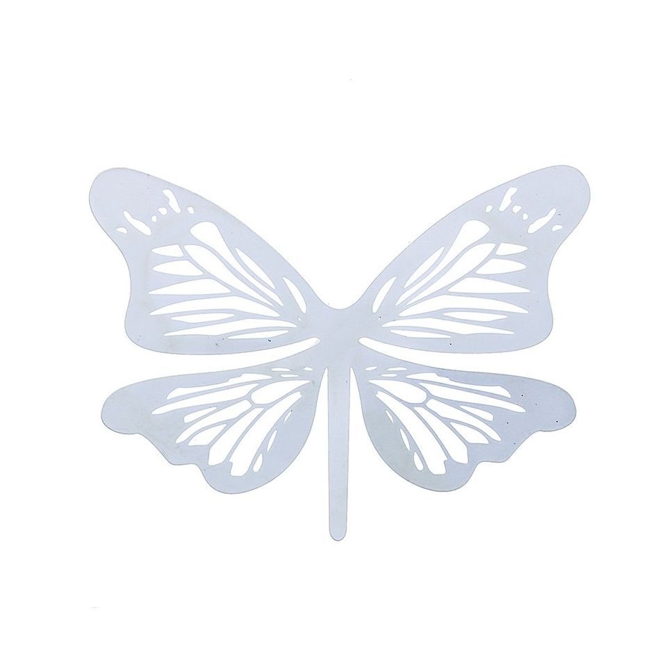 METAL BUTTERFLY BROOCH