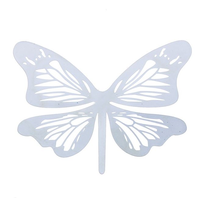 METAL BUTTERFLY BROOCH