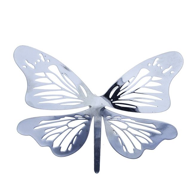 METAL BUTTERFLY BROOCH