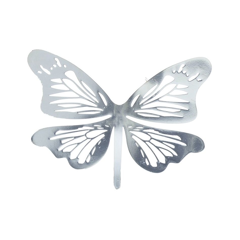 METAL BUTTERFLY BROOCH