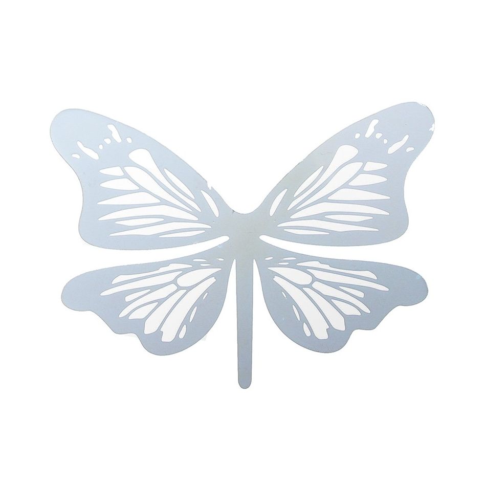 METAL BUTTERFLY BROOCH