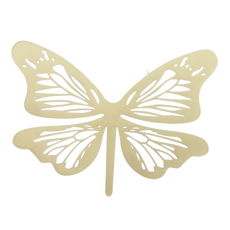 METAL BUTTERFLY BROOCH 2