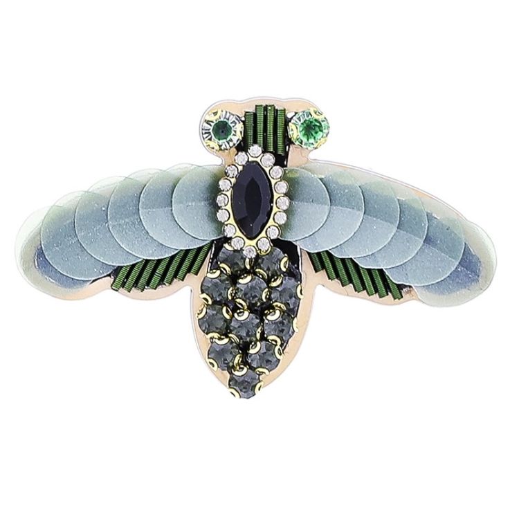 INSECT PATCH BROOCH