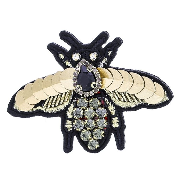 INSECT PATCH BROOCH