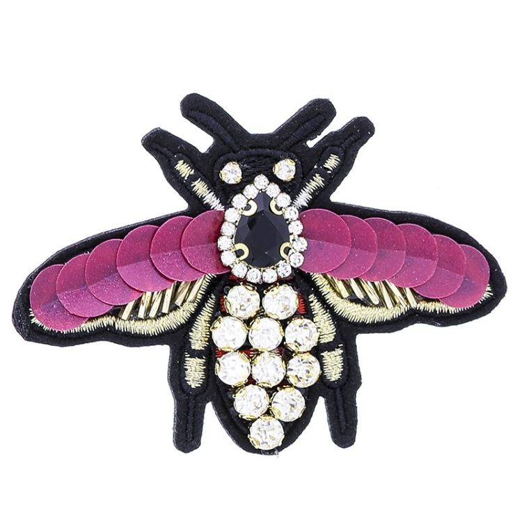 BROCHE PARCHE INSECTO 2