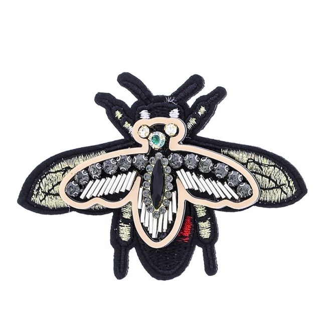BROCHE PARCHE INSECTO