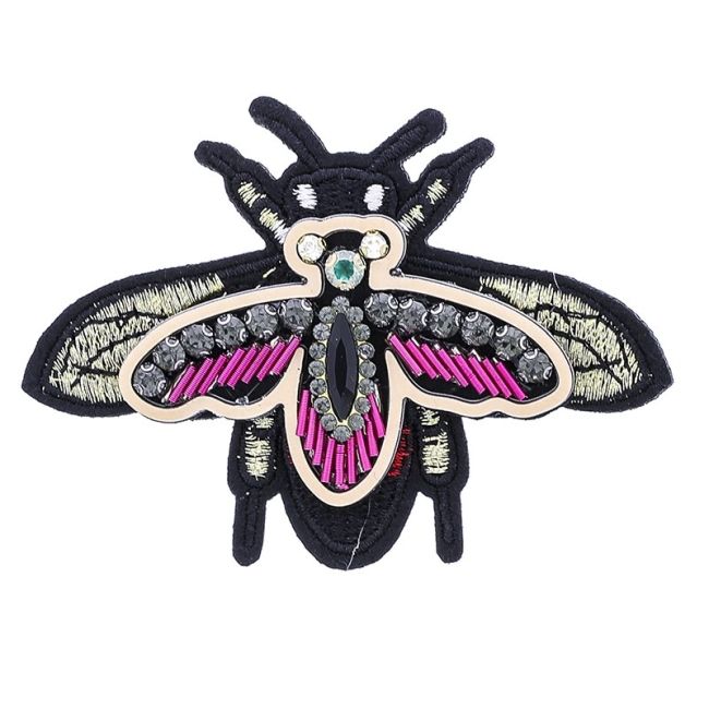 BROCHE PARCHE INSECTO