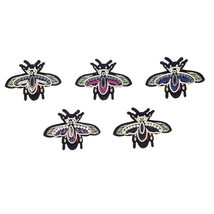 BROCHE PARCHE INSECTO 2