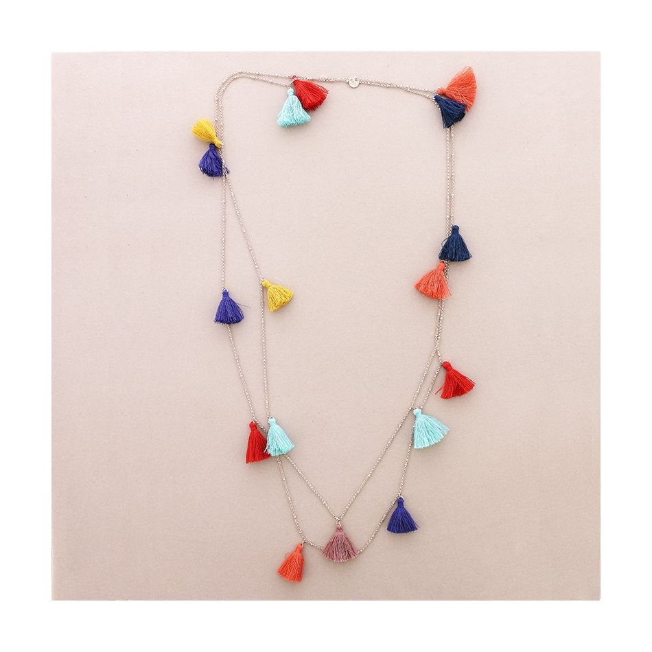 COLLAR LARGO 2M CADENA FLECOS