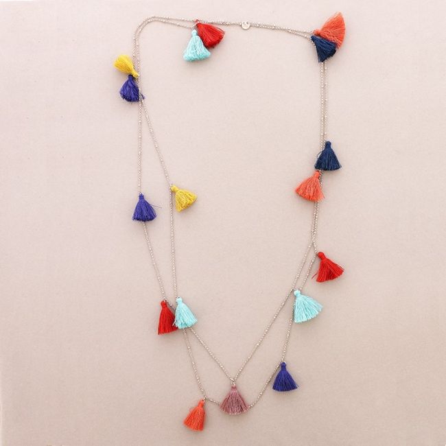 COLLAR LARGO 2M CADENA FLECOS