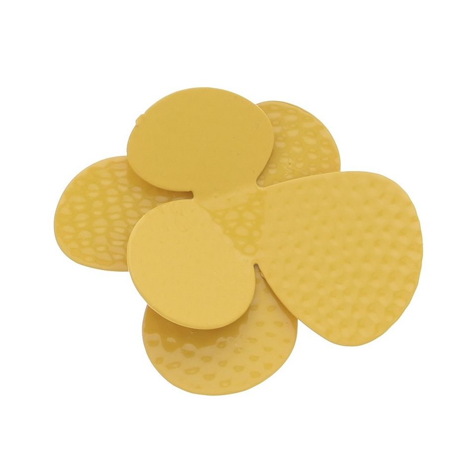 BROCHE FLOR METAL COLOR