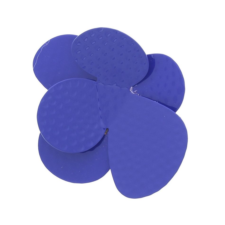 BROCHE FLOR METAL COLOR