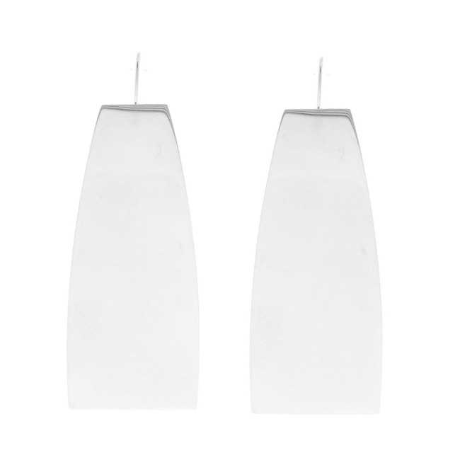 GEOMETRIC SHAPE STEEL EARRINGS