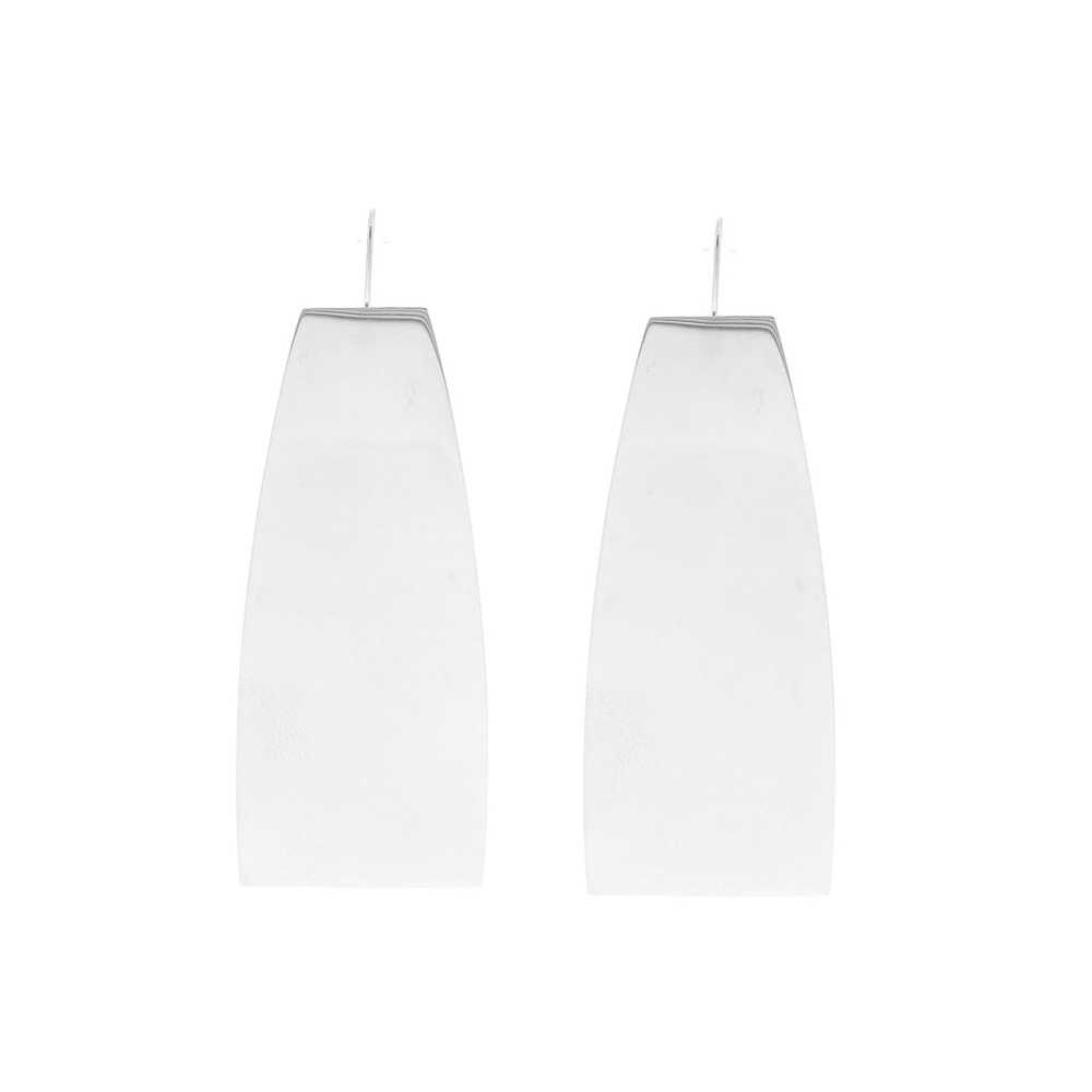 GEOMETRIC SHAPE STEEL EARRINGS