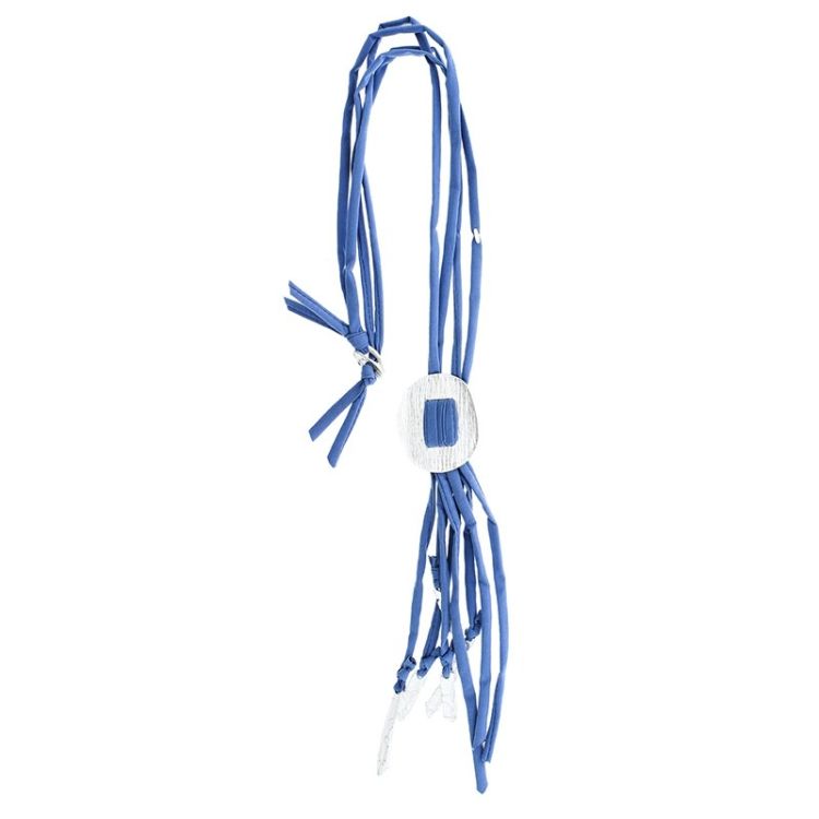 LONG METAL PENDANT NECKLACE 2