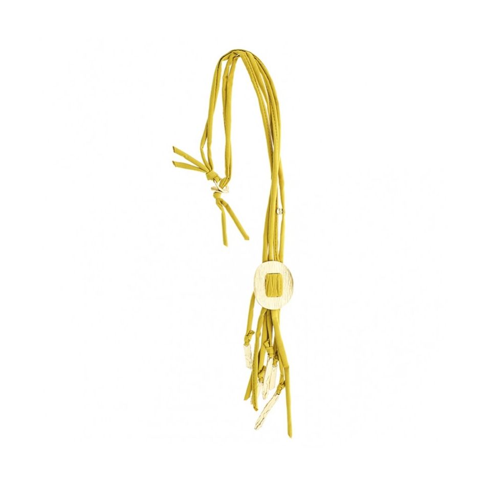 COLLAR LARGO COLGANTE METAL