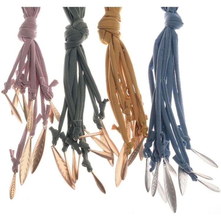 COLLAR LARGO COLGANTES METAL 2