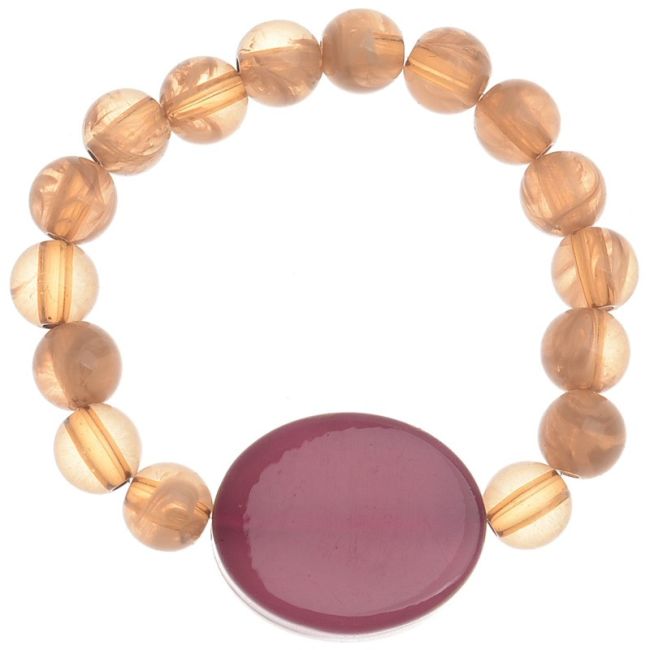 RESIN BALL BRACELET