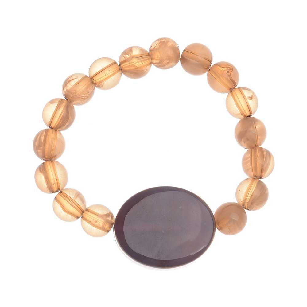 RESIN BALL BRACELET