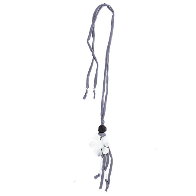 COLLAR LARGO COLGANTE FLOR COLGANTES
