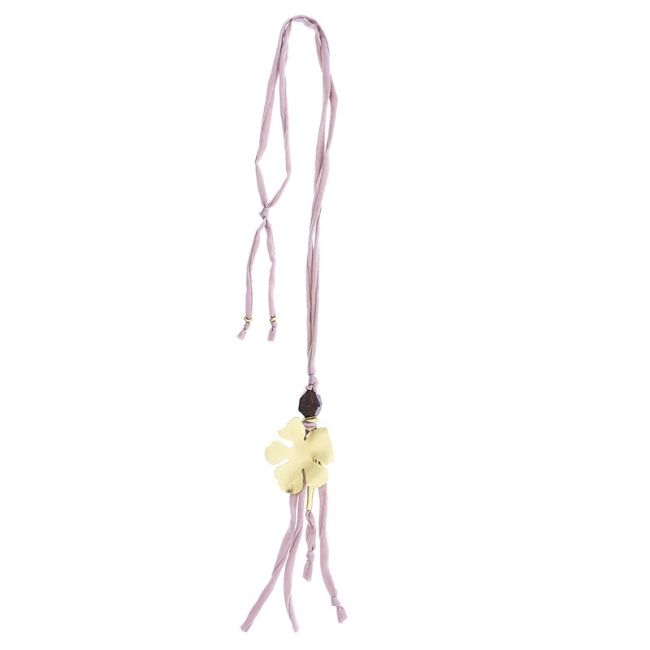 COLLAR LARGO COLGANTE FLOR COLGANTES